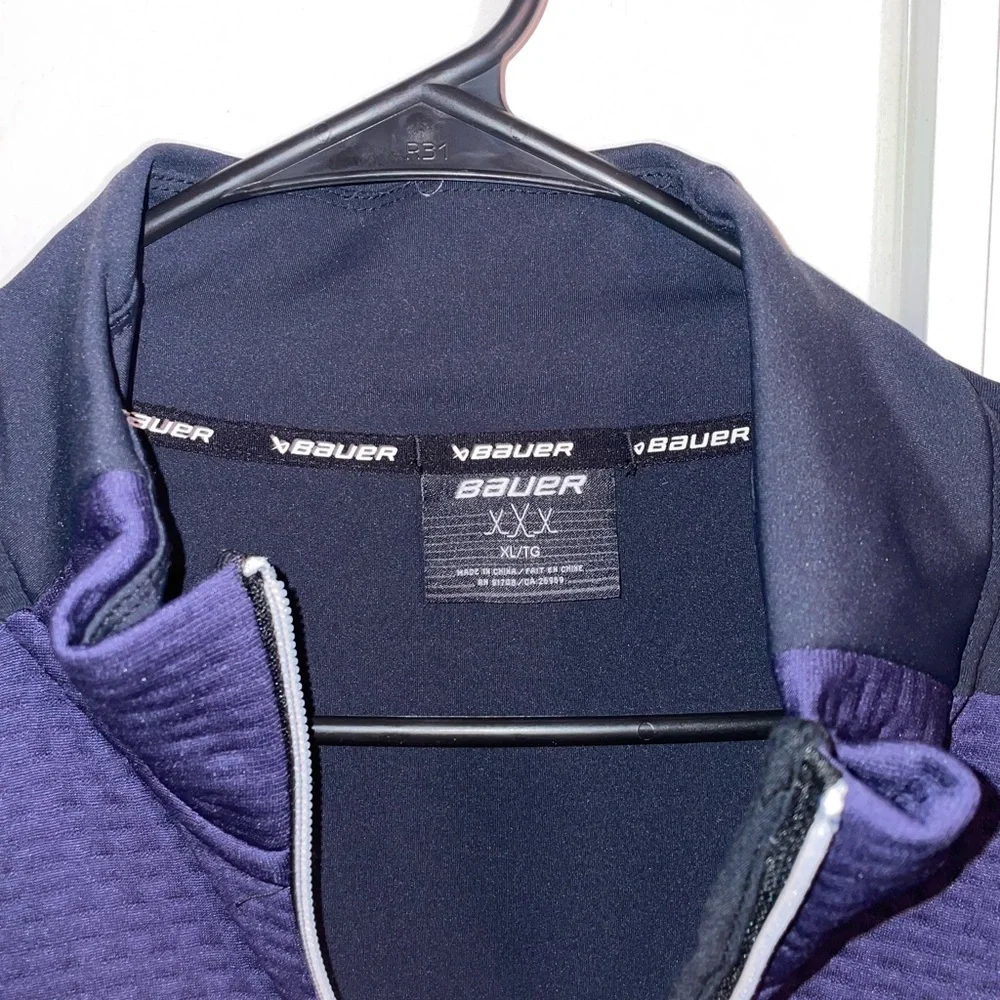 Bauer Navy and Black Zip-Up Jacket - Picture 3 of 3